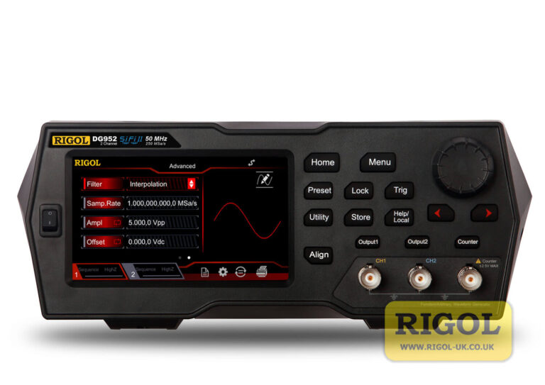 Rigol DG952 50MHz Function / Arbitrary Waveform Generator