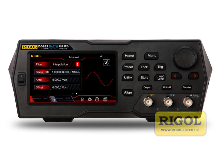 Rigol DG992 100MHz Function / Arbitrary Waveform Generator