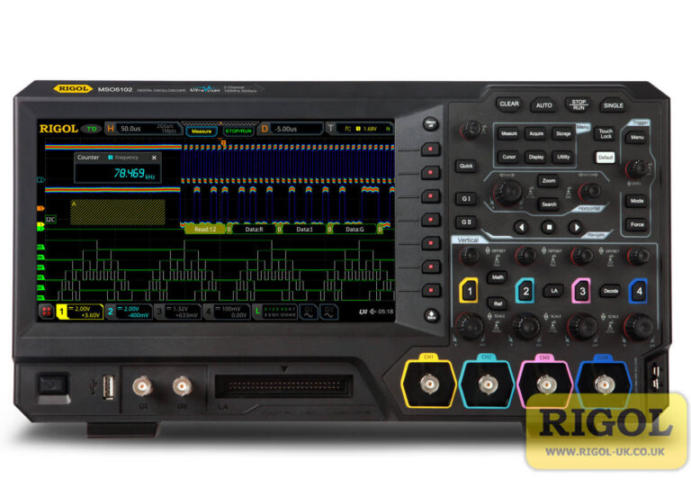 Rigol MSO5102 100MHz, 2CH Digital Oscilloscope