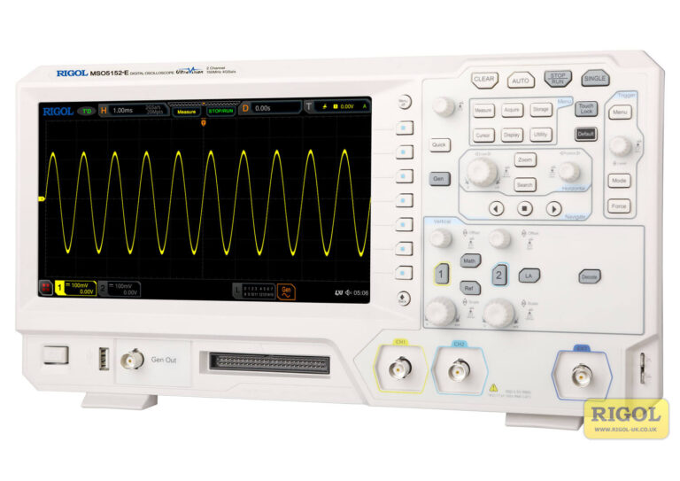 Rigol MSO5152-E 150MHz, 2Ch, 4GSa/s Digital Oscilloscope
