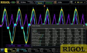 Rigol DS7000-PWR Built In Power Analysis Ripple and Power Quality Measurements