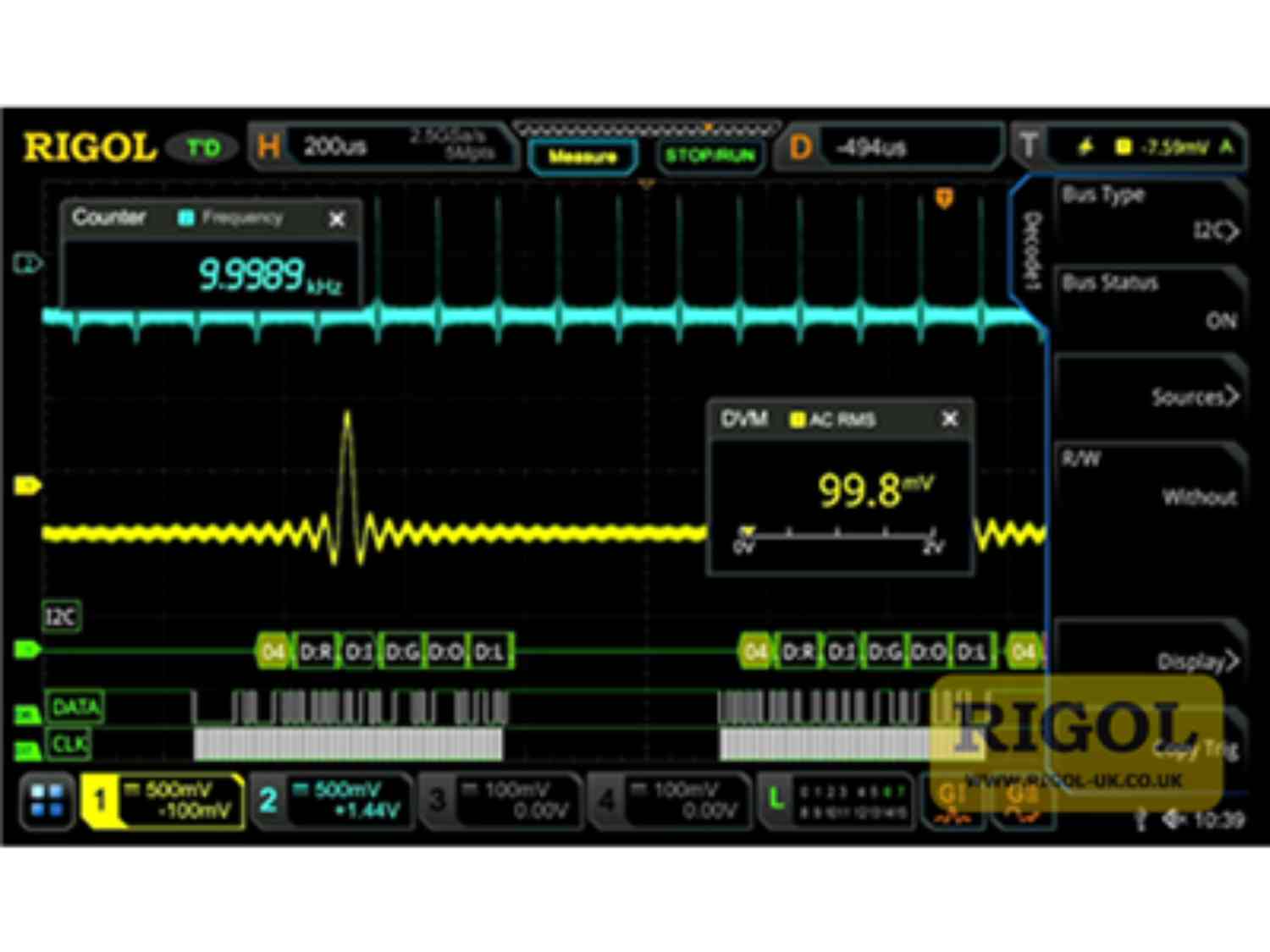 Rigol MSO5000-AWG Dual-Channel Upgrade Licence