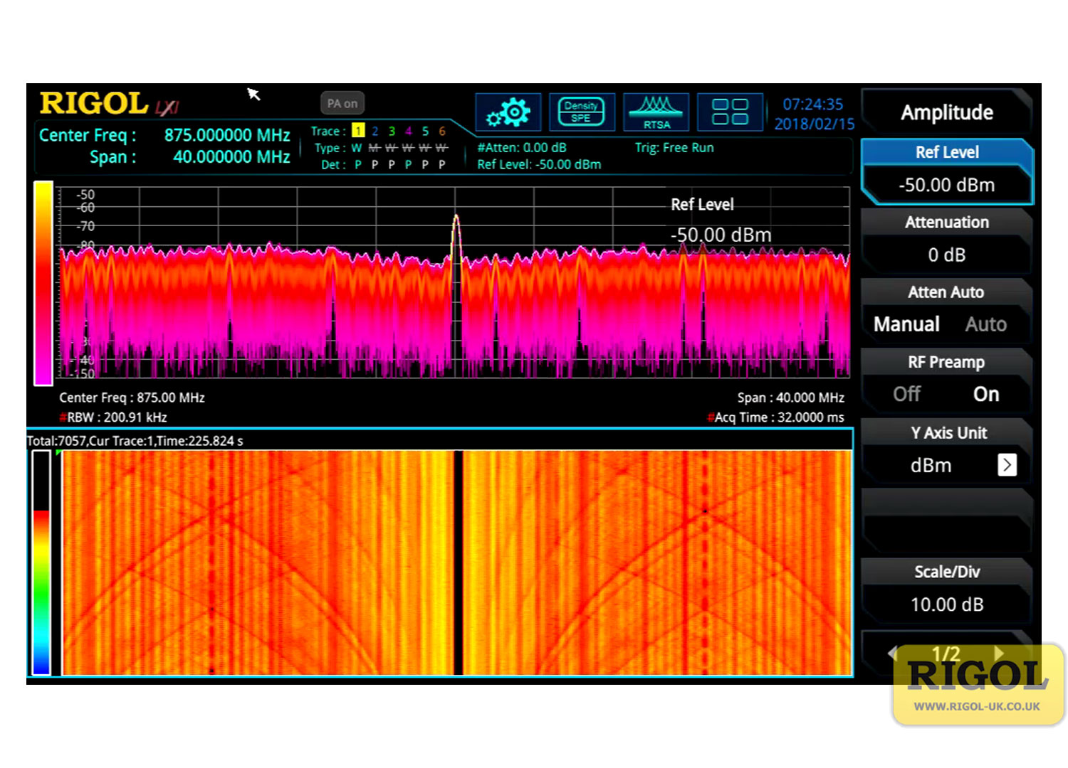 Rigol RSA3000-EMC EMC Filter and Quasi-Peak Detector Licence