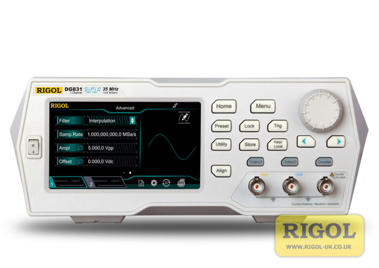 Rigol DG831 35MHz Single-Channel Function / Arbitrary Waveform Generator