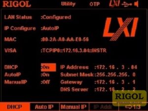 Rigol INTERFACE-DP800 RS232 & LAN Licence
