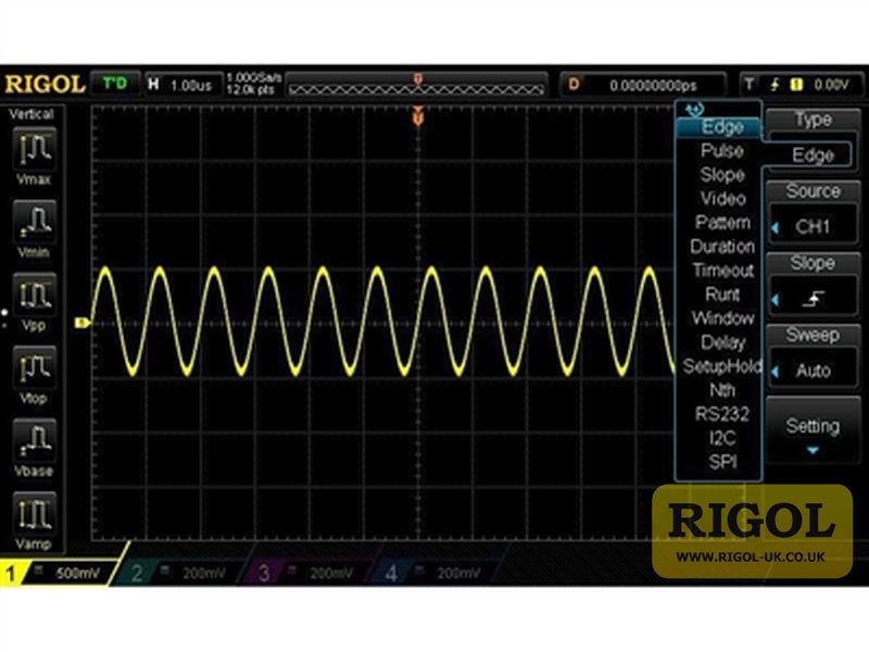 Rigol AT-DS1000Z Advanced Trigger Functions Licence