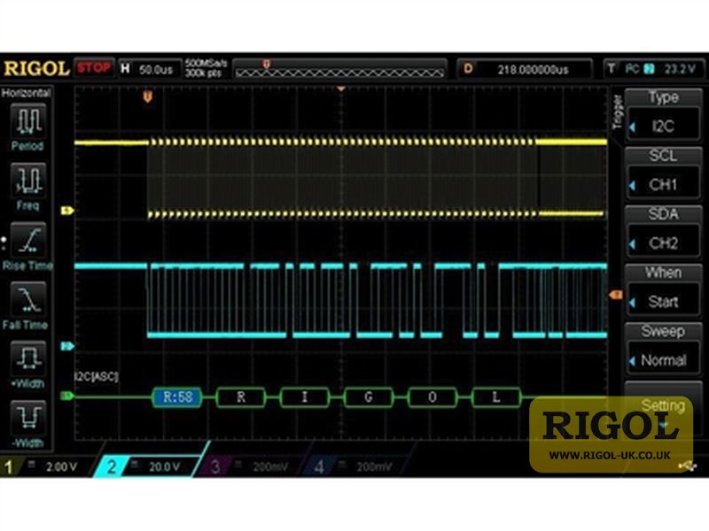 Rigol SA-DS1000Z Serial Bus Analysis Licence