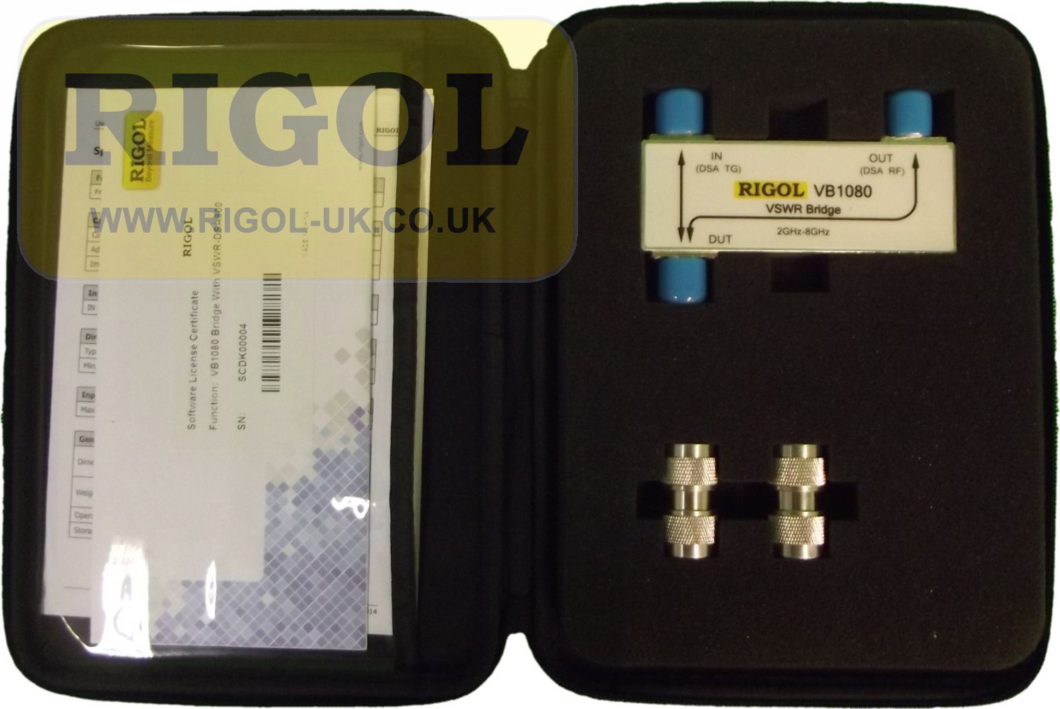 Rigol VB1080 2GHz to 8GHz VSWR Bridge