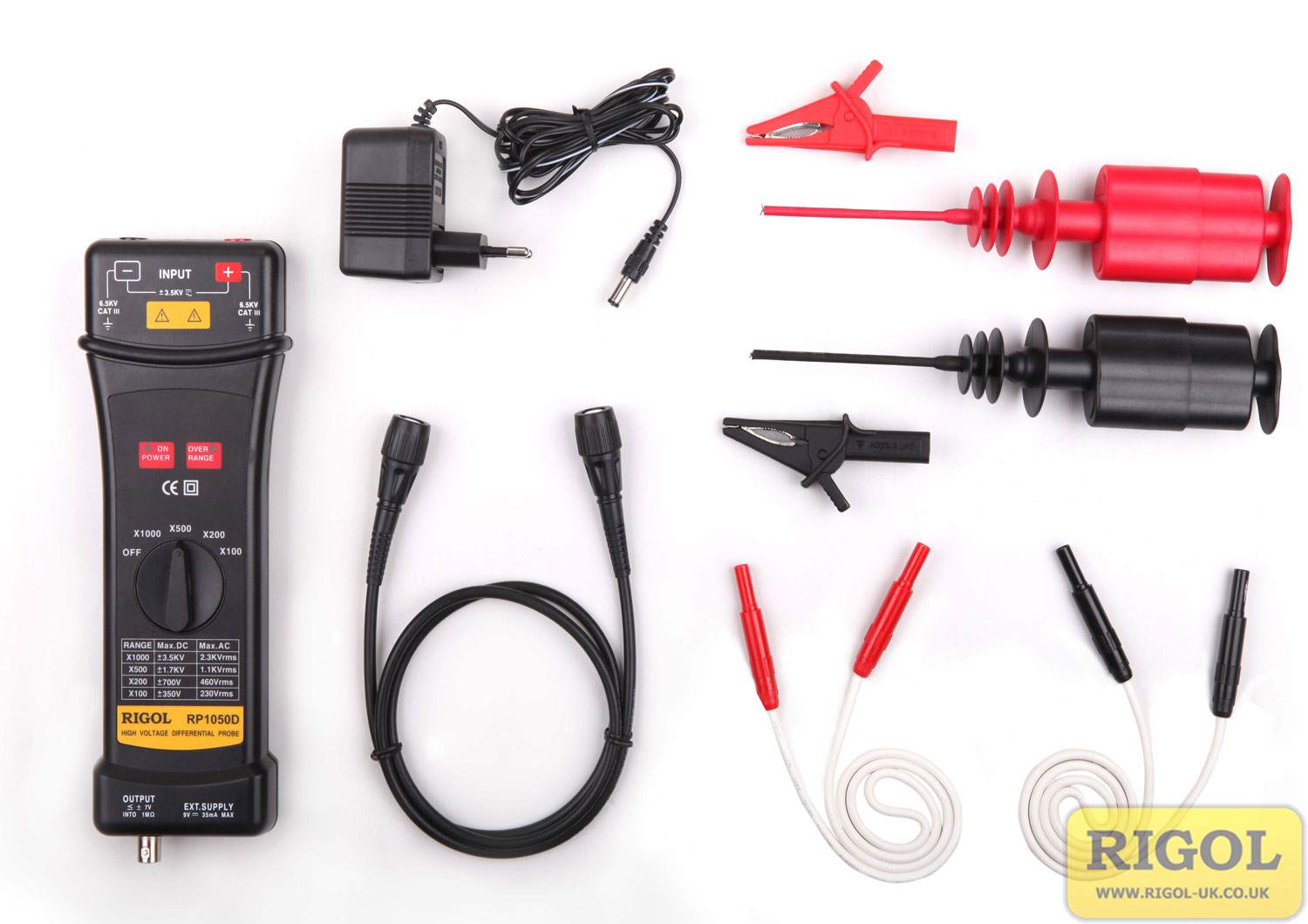 Rigol RP1050D 50MHz High Voltage Differential Probe