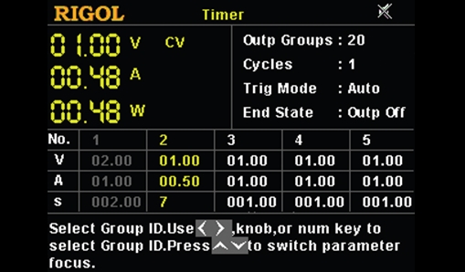 Timing output function
