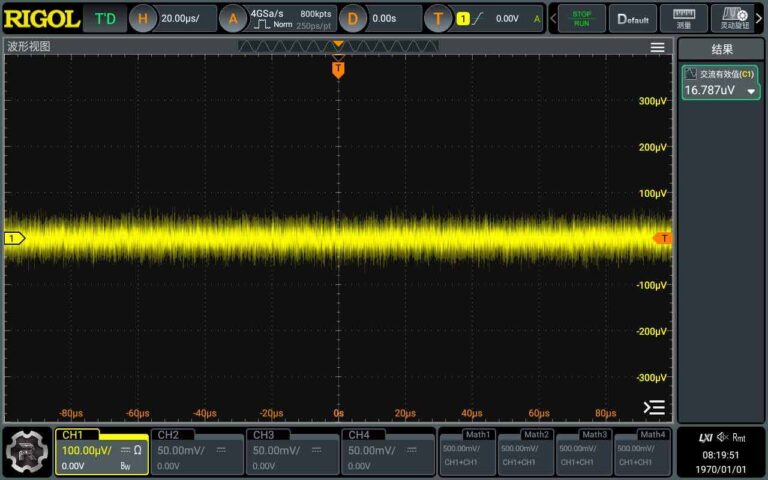 Ultra-Low Noise Floor