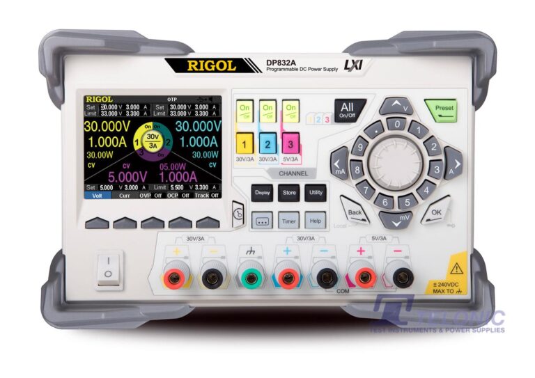 Rigol DP832A Linear DC Power Supply (30V/3A & 30V/3A & 5V/3A)