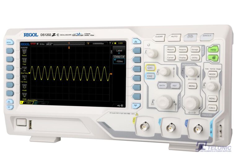 Rigol DS1202Z-E 2CH, 200MHz, 1GSa/s, 24Mpts Digital Oscilloscope