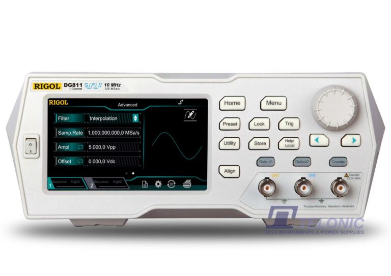 Rigol DG811 10MHz Single-Channel Function / Arbitrary Waveform Generator