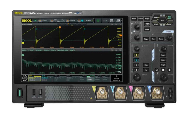 RIGOL DHO4404 12 bit, 4Ch, 400MHz, 4GSa/s High Resolution Oscilloscope