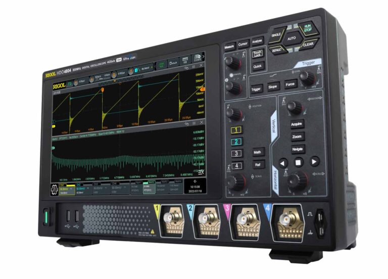 RIGOL DHO4204 12 bit, 4Ch, 200MHz, 4GSa/s High Resolution Oscilloscope