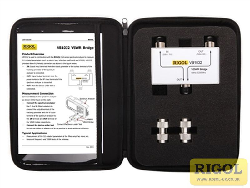 Rigol VB1032 VSWR Bridge (1MHz to 3.2GHz) including VSWR Software