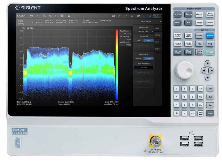 SSA5083A 13.6 Ghz Siglent Spectrum Analysers - Telonic U