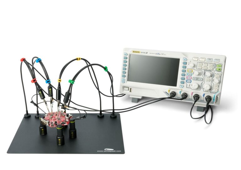 4018 Sensepeek PCBite Kit with 2x 100MHz and 4x SP10 Probes