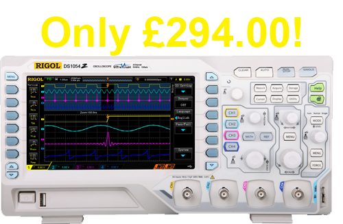 Rigol DS1054Z The BEST Selling Oscilloscope