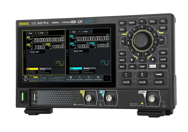 Rigol DG922 Pro 200MHz Dual-Channel Function / Arbitrary Waveform Generator