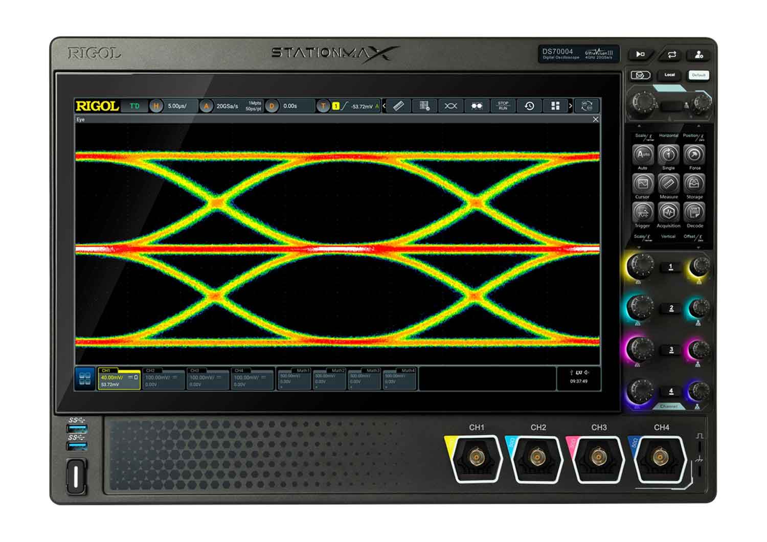 Rigol DS70504 Digital Oscilloscope, 16 bit, 5GHz Bandwidth - Image 2