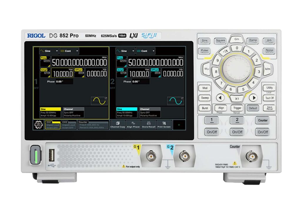 Rigol DG800 Pro Front
