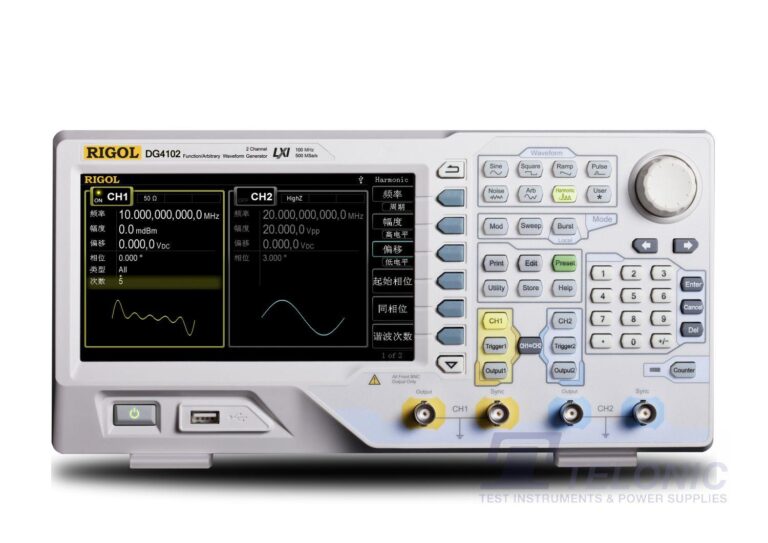 Image of Rigol dg4102 waveform generator