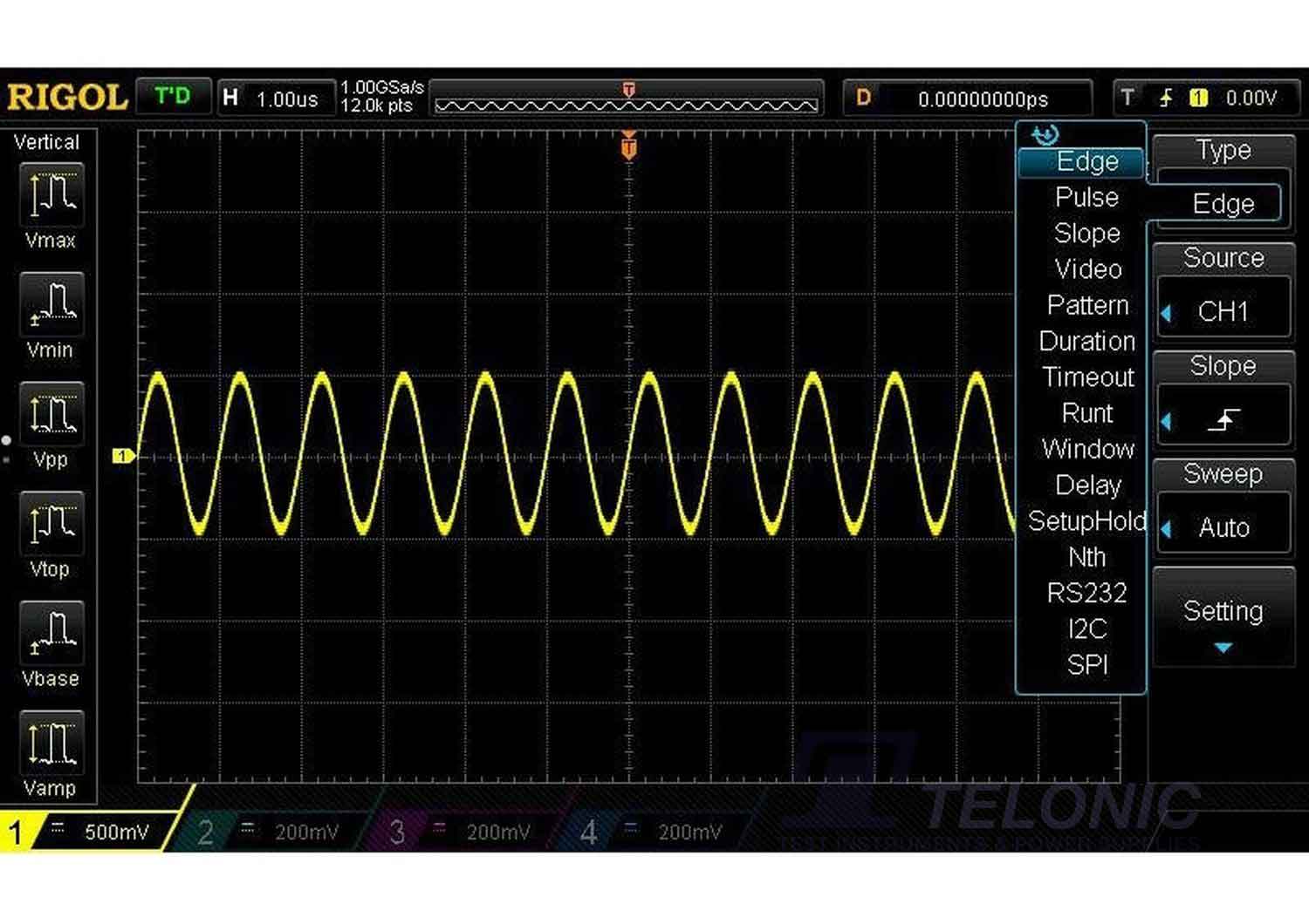 Rigol AT-DS1000Z Advanced Trigger Functions Licence