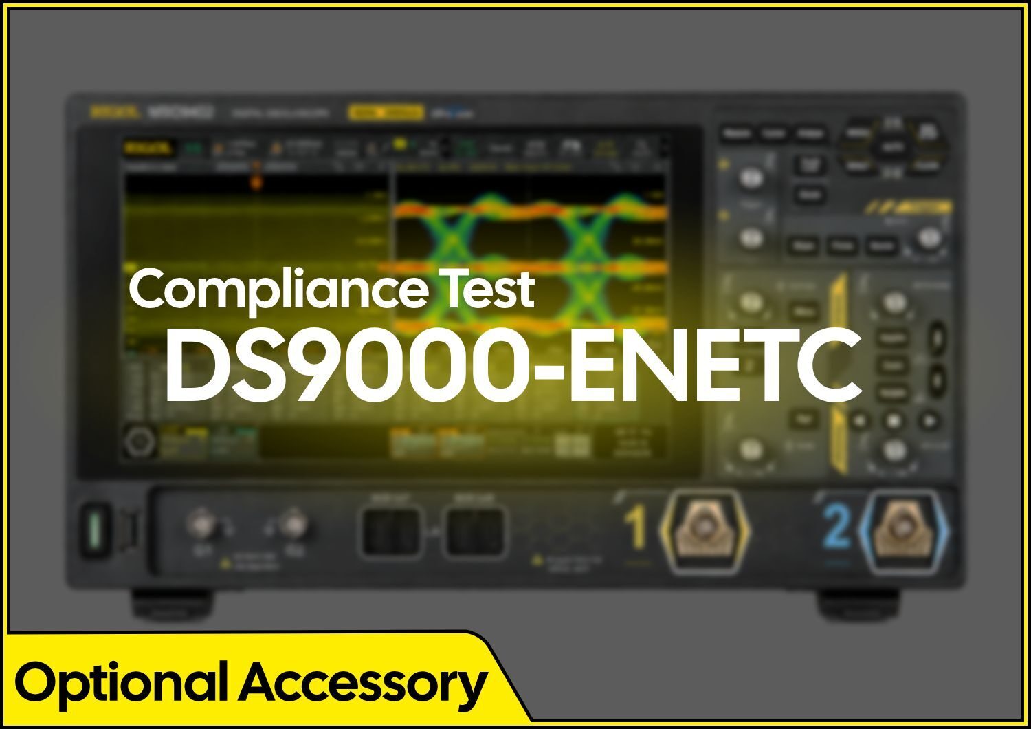 Rigol MSO/DS9000 100M/1000M Ethernet Compliance Test (PC Software)