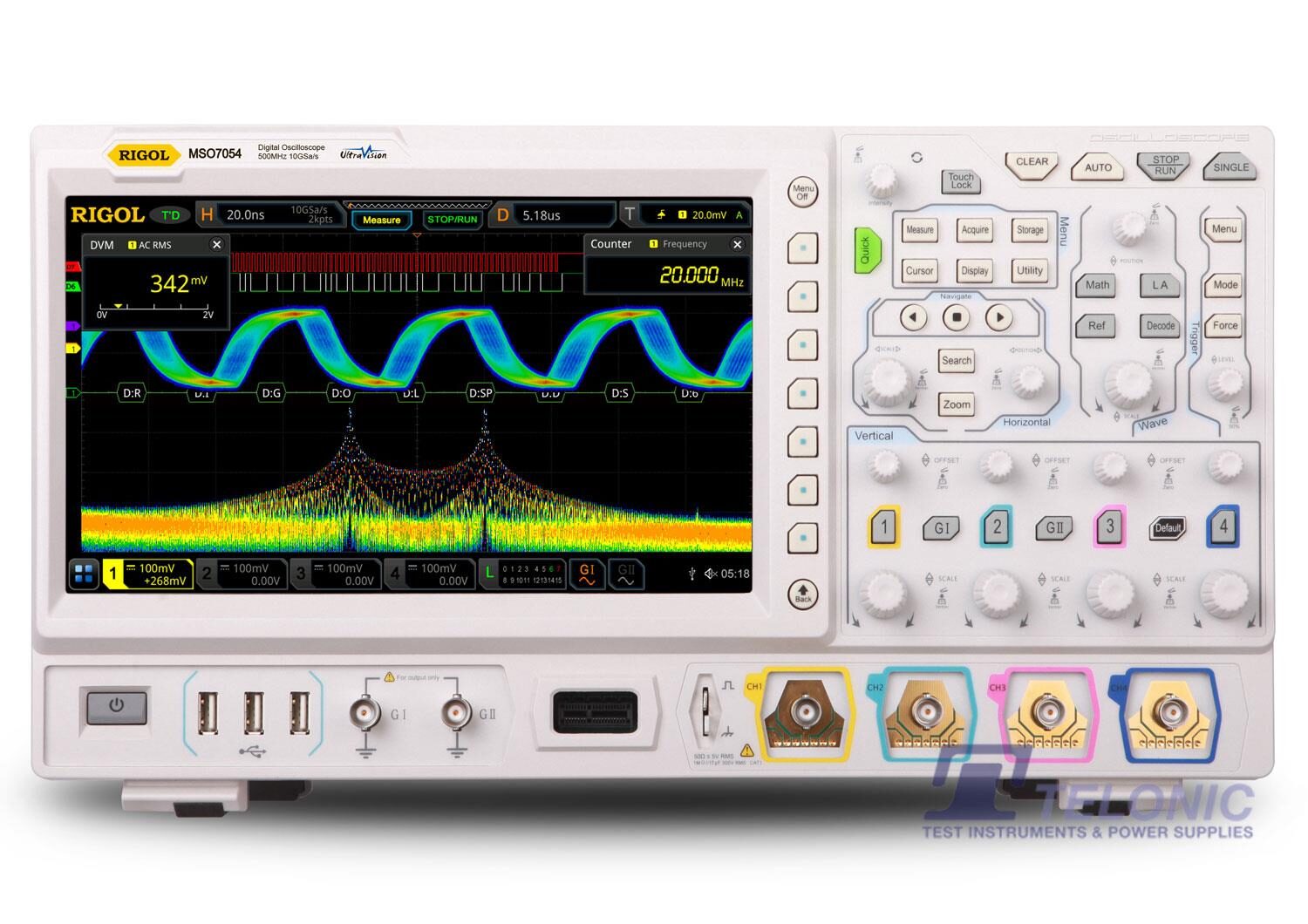 Image of Mso7000 front telonic