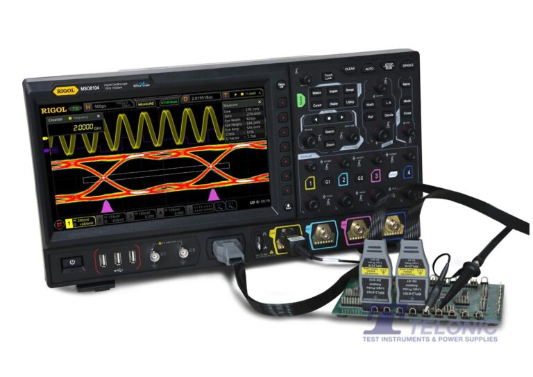 Rigol MSO8064 4CH, 600MHz, 10GSa/s Mixed Signal Oscilloscope