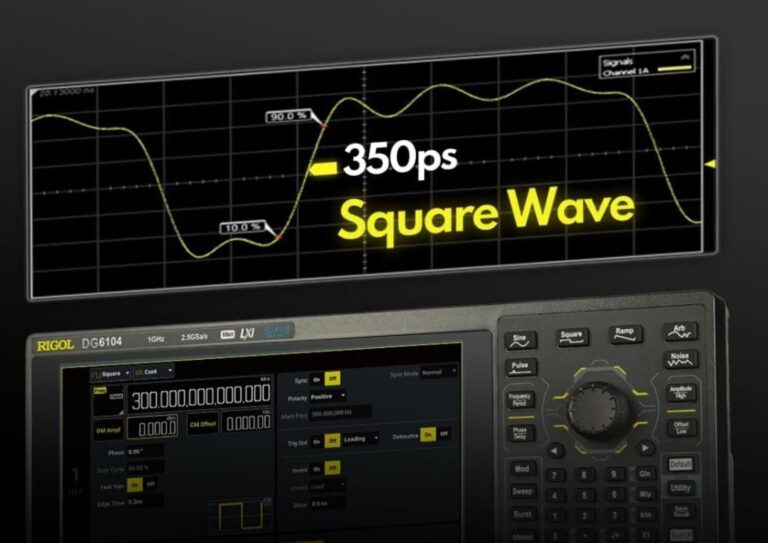 350ps Square Wave Fast Edge, Define the Time Domain Reference