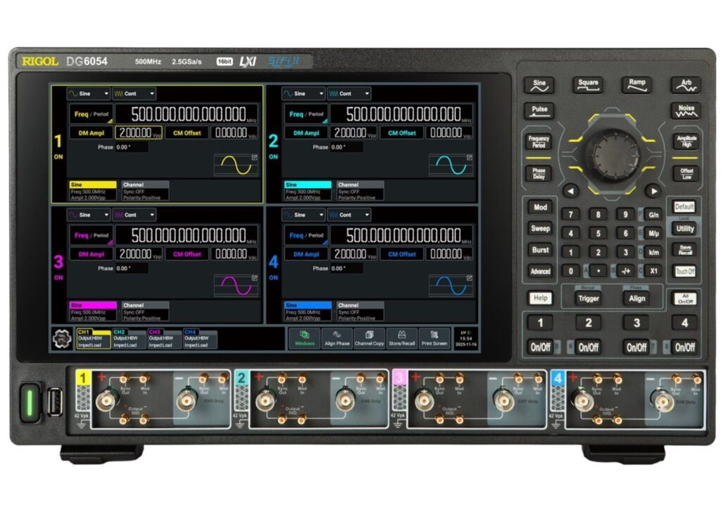 Image of Rigol dg6004 front telonicuk