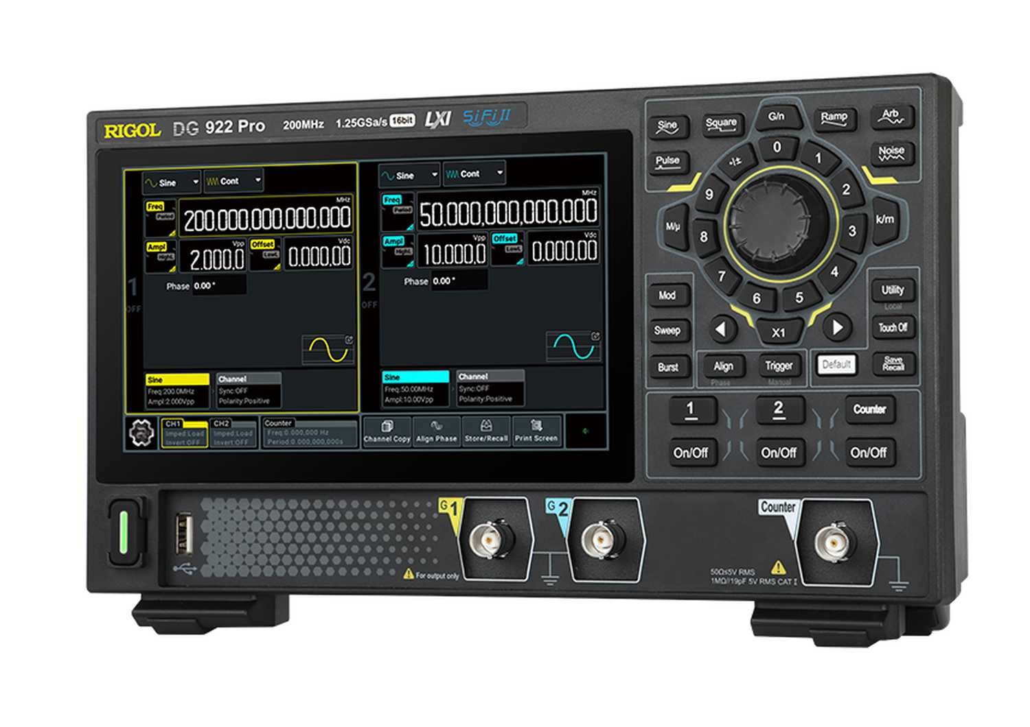 Image of Rigol dg900 pro left