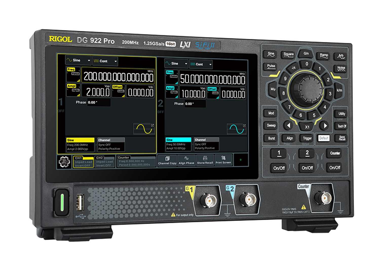 Image of Rigol dg900 pro right