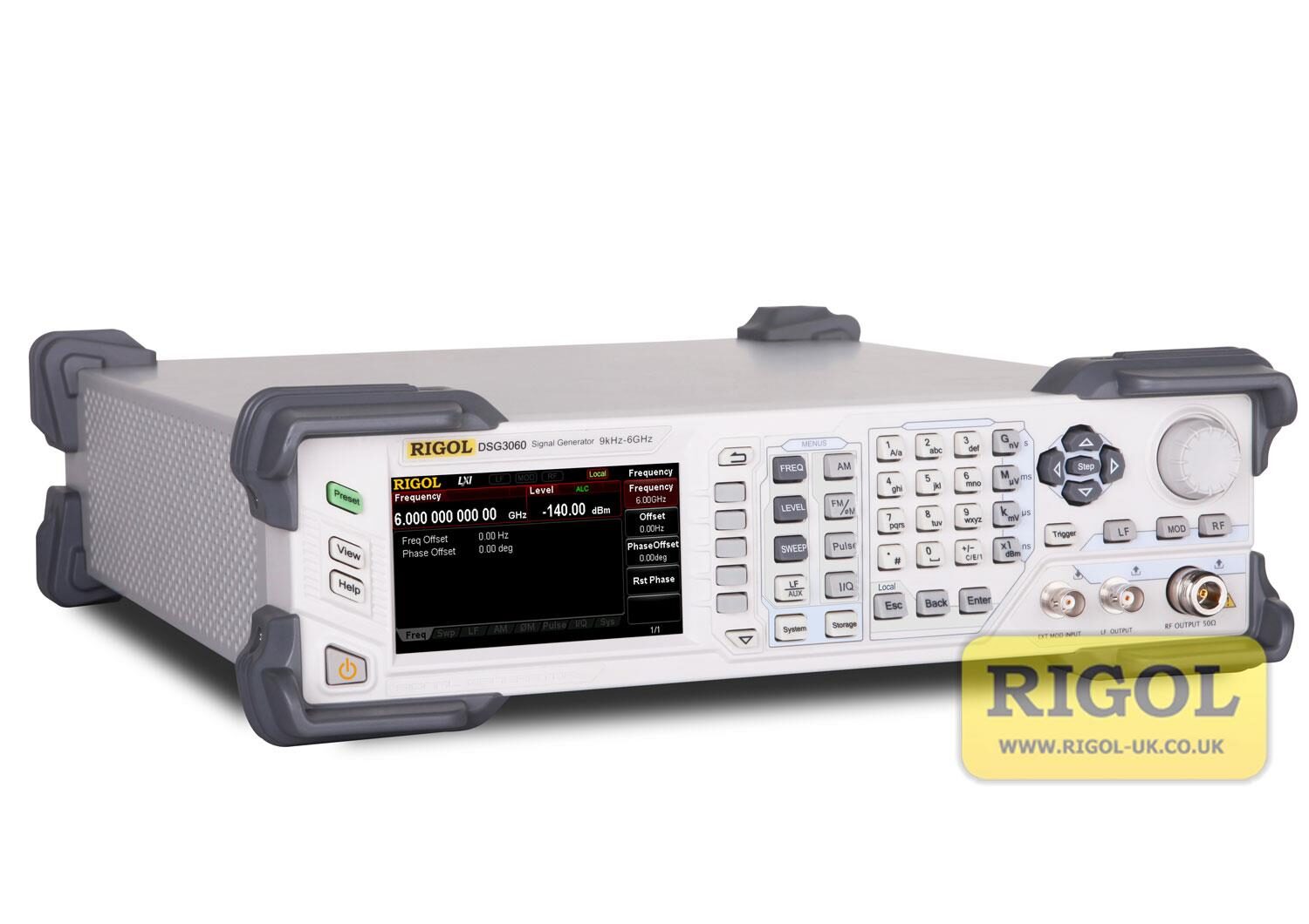 Image of Rigol dsg3000 signal generator side